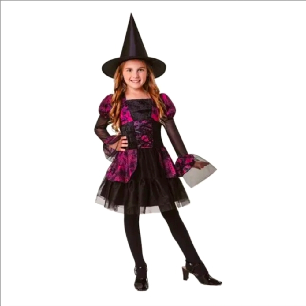 Gothic Witch Halloween Costume Small 4-6